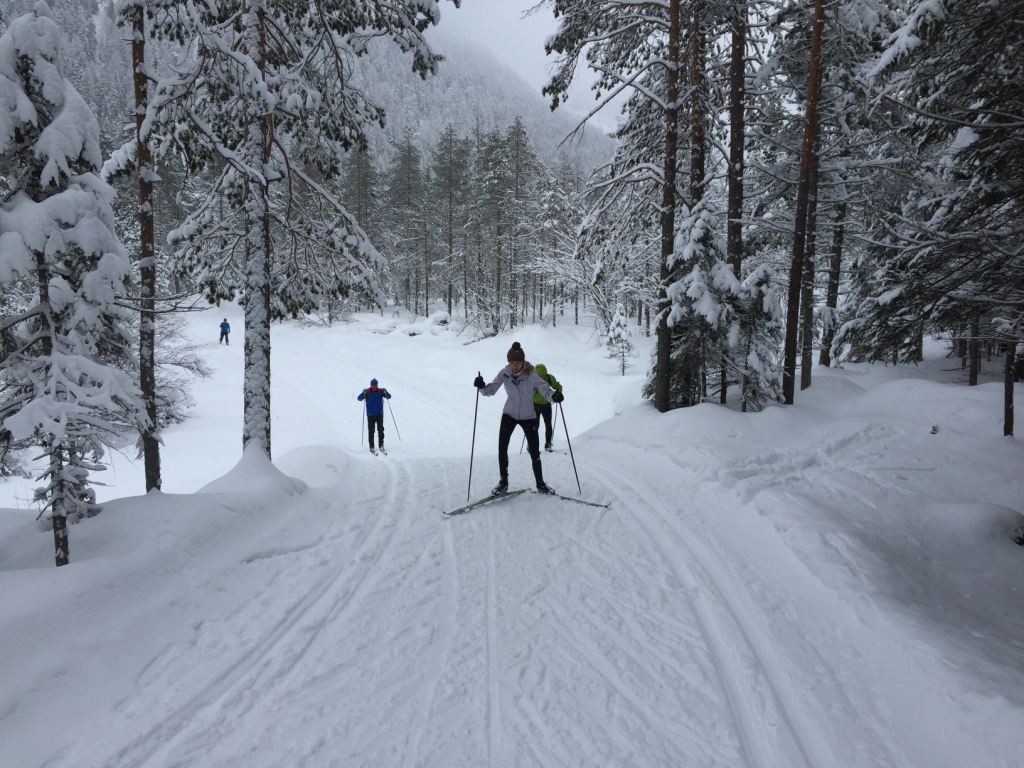 lyžování v Toblachu