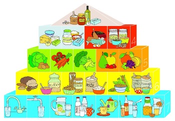pyramida dětského jídelníčku
