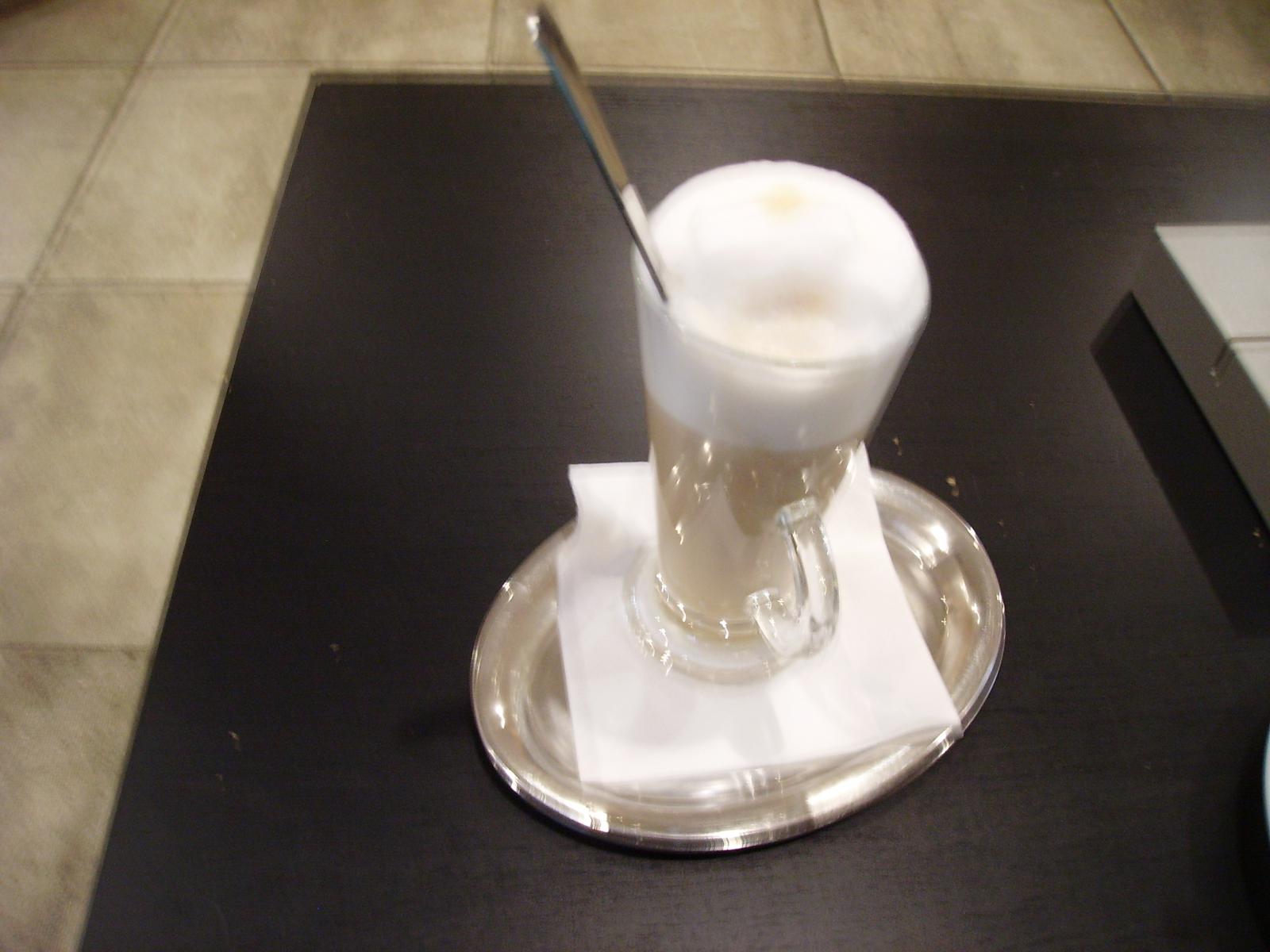 Bílé latte