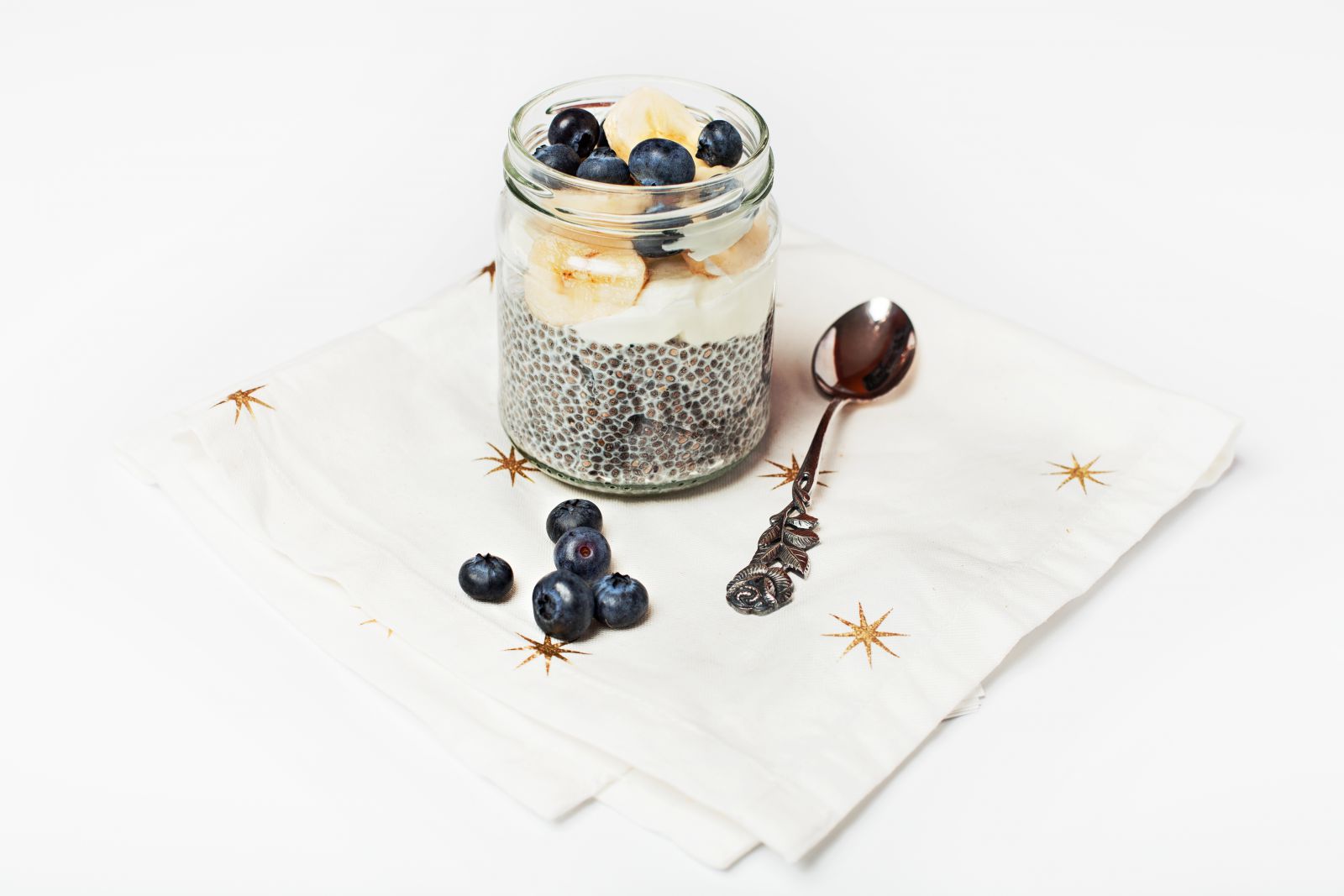 Chia pudink s ovocem