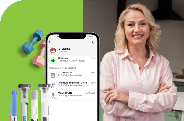 Podpůrný online program při lécích na hubnutí